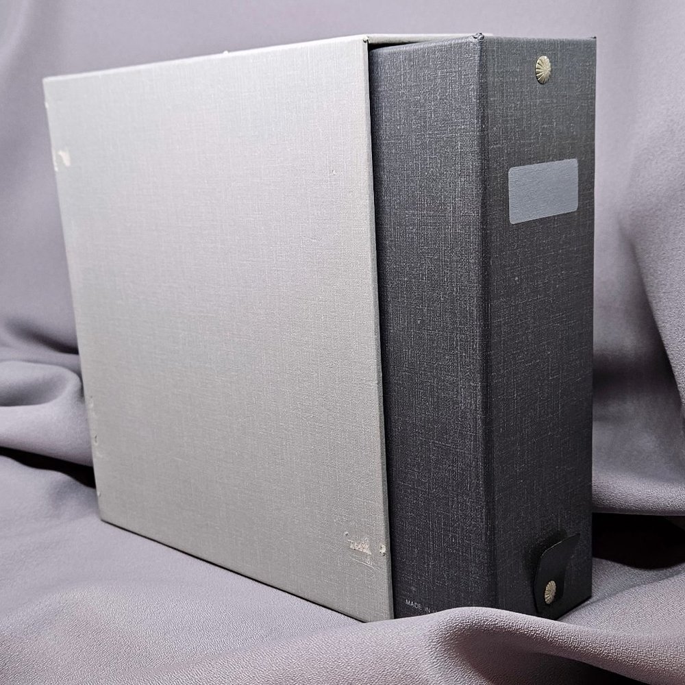 Daytimer Archive Storage Set, 4 Ring Binder & Slip Storage, Vintage (90s)